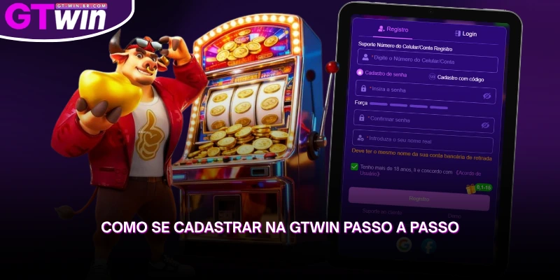 aprenda a criar sua conta na gtwin seguindo um processo rápido e prático