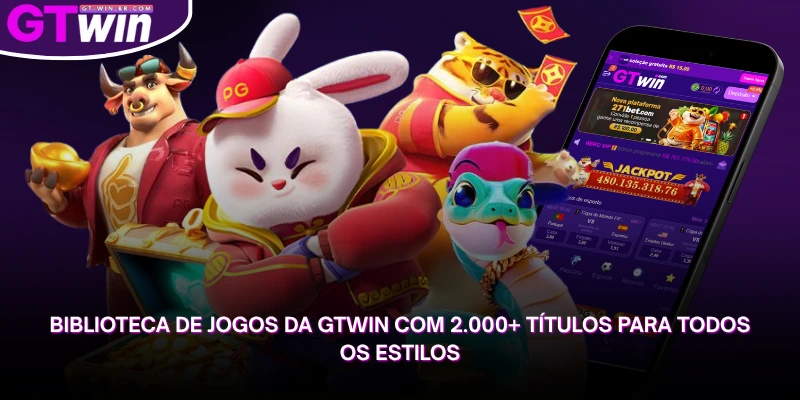 aproveite a biblioteca de jogos da gtwin com mais de 2000 títulos para todos os gostos