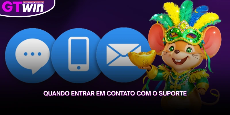 confira quando acionar o suporte e receba assistência sempre que necessário