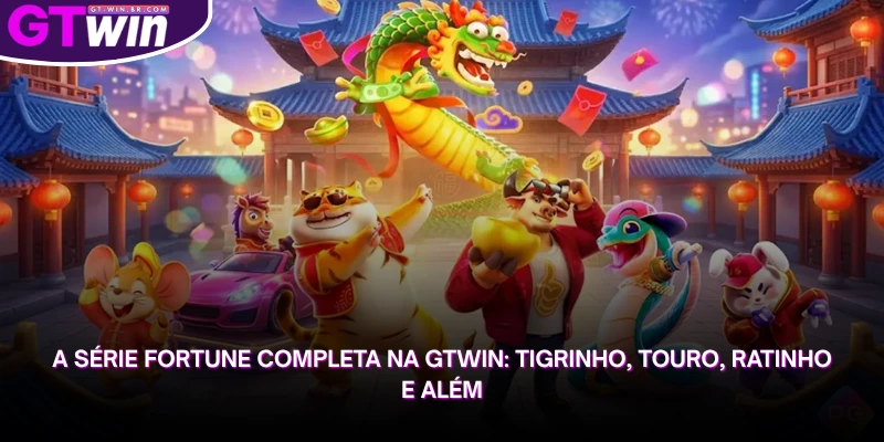 explore a coleção fortune e conheça jogos como tigrinho, touro, ratinho e muito mais