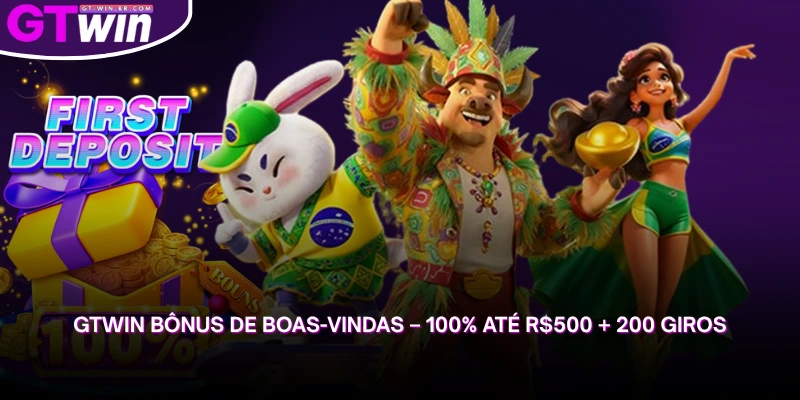 gtwin bônus de boas-vindas